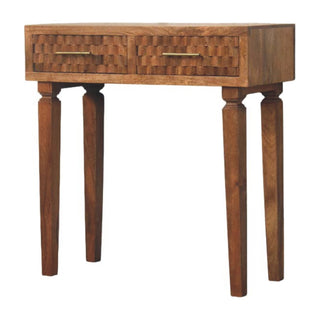 Cadiz Solid Mango Wood Console Table