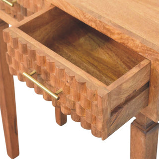 Cadiz Solid Mango Wood Console Table