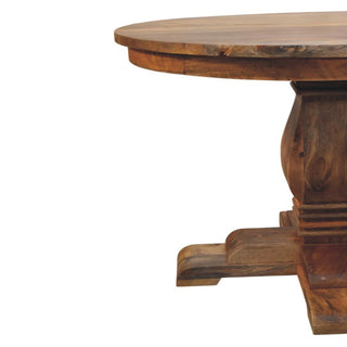 Valentina Round Dining Table – Solid Mango Wood