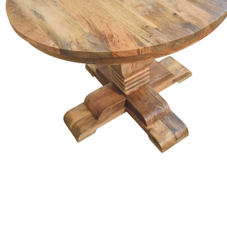 Valentina Round Dining Table – Solid Mango Wood