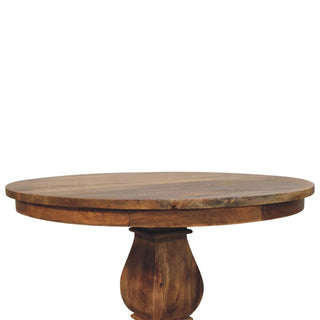 Valentina Round Dining Table – Solid Mango Wood