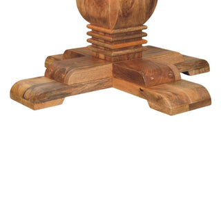 Valentina Round Dining Table – Solid Mango Wood