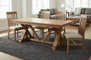 Treston Dining Table - Solid Mango Wood