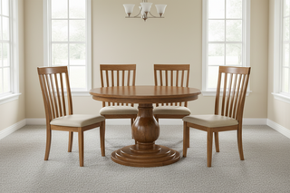 Belmont Round Dining Table - Solid Mango Wood