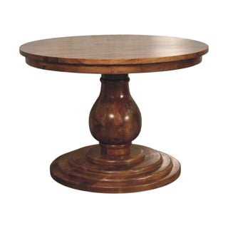 Belmont Round Dining Table - Solid Mango Wood
