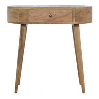 Albion Console Table in Oak Finish
