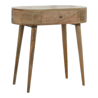 Albion Console Table in Oak Finish