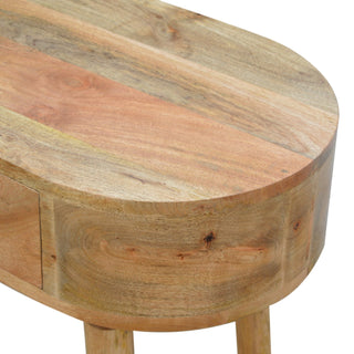 Albion Console Table in Oak Finish