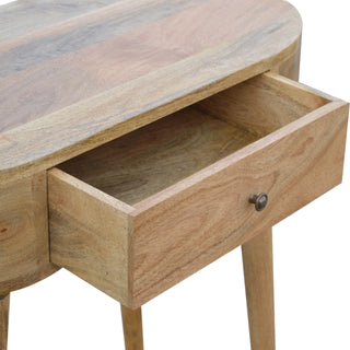 Albion Console Table in Oak Finish
