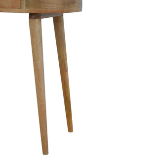 Albion Console Table in Oak Finish