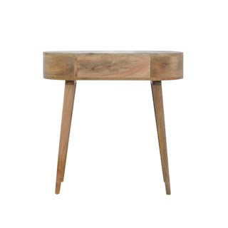Albion Console Table in Oak Finish