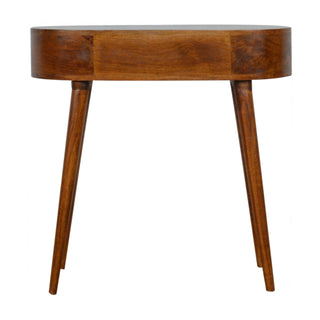 Albion Console Table in Chestnut Finish