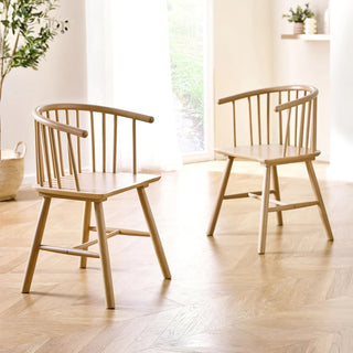 Kaito Dining Chair - Set of 2, 4, or 6 - Rubberwood