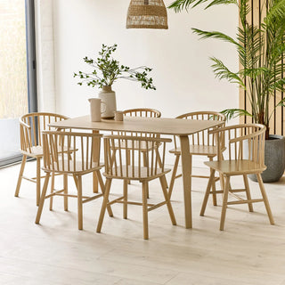 Kaito Dining Chair - Set of 2, 4, or 6 - Rubberwood