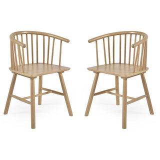 Kaito Dining Chair - Set of 2, 4, or 6 - Rubberwood
