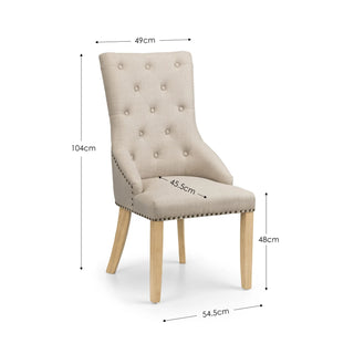 Loire Button Back Dining Chairs
