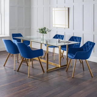 Lorenzo Velvet Dining Chair
