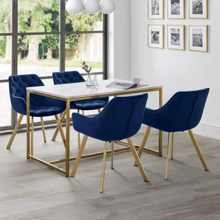 Lorenzo Velvet Dining Chair