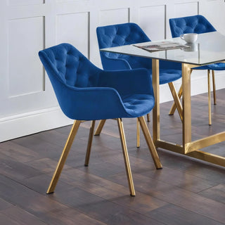 Lorenzo Velvet Dining Chair