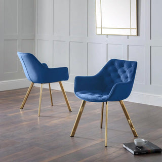 Lorenzo Velvet Dining Chair