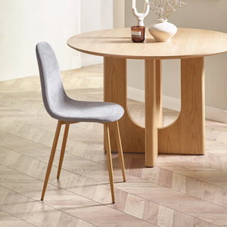 Set of 4 Lottie Dining Chairs, Terracota