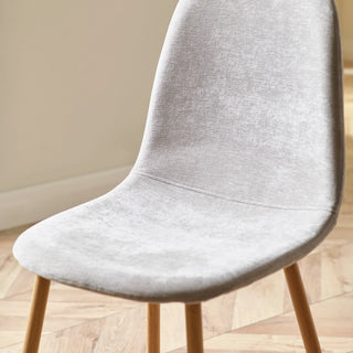 Set of 4 Lottie Dining Chairs, Terracota