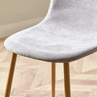 Set of 4 Lottie Dining Chairs, Terracota