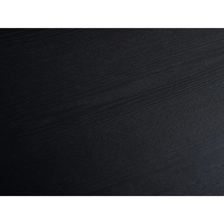 Louis Black Fluted Round Coffee Table