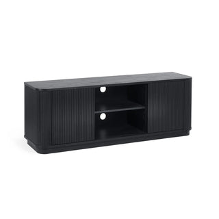 Louis TV Unit, Oak Finish