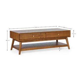 Lowry 4 Drawer Coffee Table