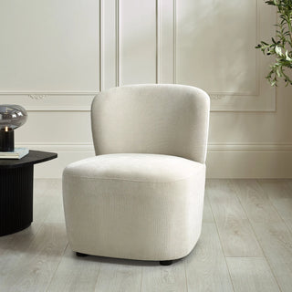 Lunetta Curved Accent Chair