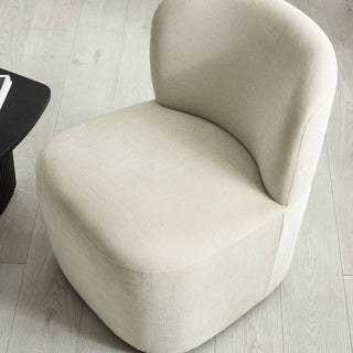 Lunetta Curved Accent Chair