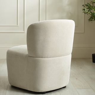 Lunetta Curved Accent Chair