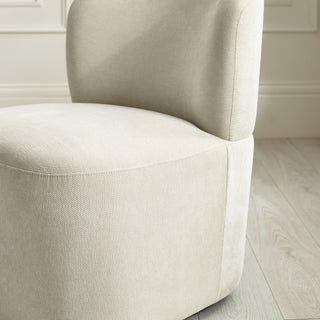 Lunetta Curved Accent Chair