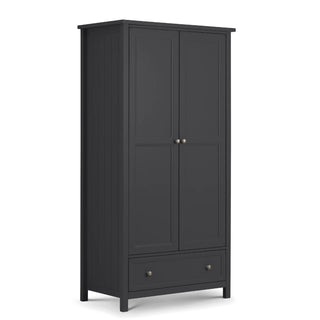 Maine 2 Door Combination Wardrobe - Anthracite
