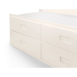 Maisie Bed with Underbed and Drawers, Surf White