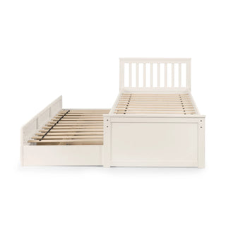 Maisie Bed with Underbed and Drawers, Surf White