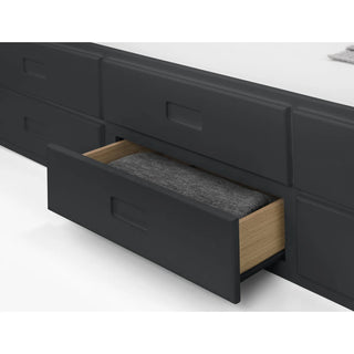 Maisie Bed with Underbed and Drawers, Anthracite
