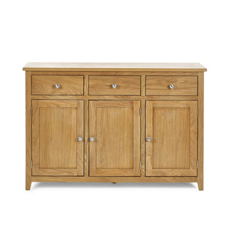 Mallory Large Sideboard, Oak Wood