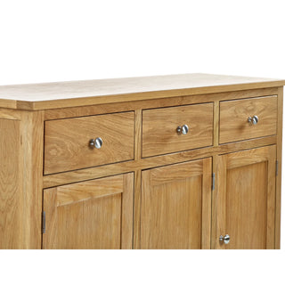 Mallory Large Sideboard, Oak Wood