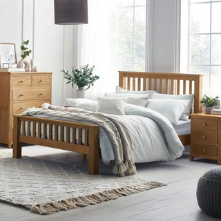 Mallory Bed – Oak Wood