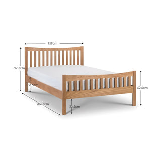 Mallory Bed – Oak Wood