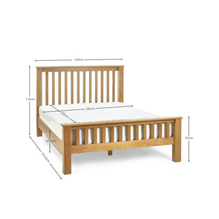 Mallory Bed – Oak Wood