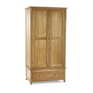 Mallory Combination Wardrobe, Oak Wood