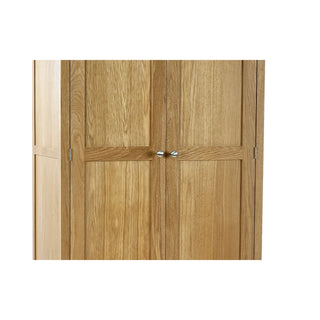 Mallory 3 Door Wardrobe, Oak Wood