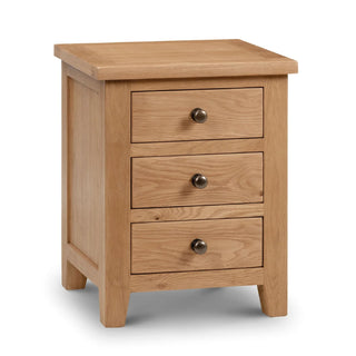 Set of 2 Marlborough 3 Drawer Bedside Table