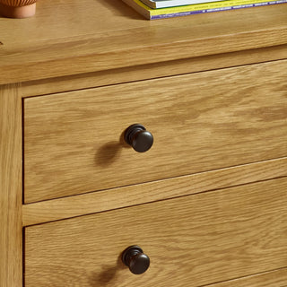 Marlborough 4 Drawer Chest – Oak Wood