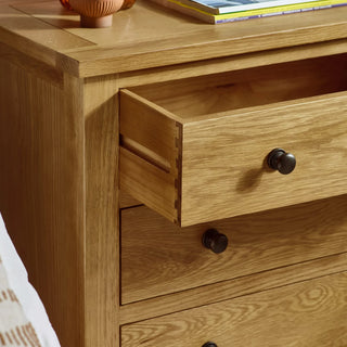 Marlborough 4+2 Drawer Chest – Oak Wood