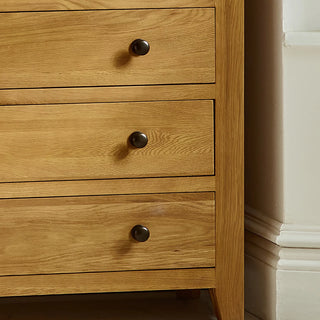 Marlborough 4+2 Drawer Chest – Oak Wood