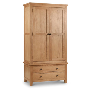 Marlborough Combination Wardrobe, Oak Wood